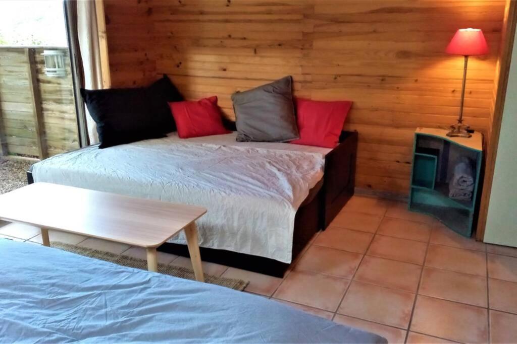 Studio 32M2 - Dans Propriete Avec Vue Imprenable Sur Le Lac Du Salagou Liausson ภายนอก รูปภาพ