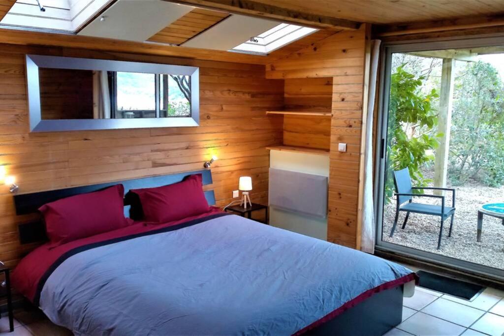 Studio 32M2 - Dans Propriete Avec Vue Imprenable Sur Le Lac Du Salagou Liausson ภายนอก รูปภาพ