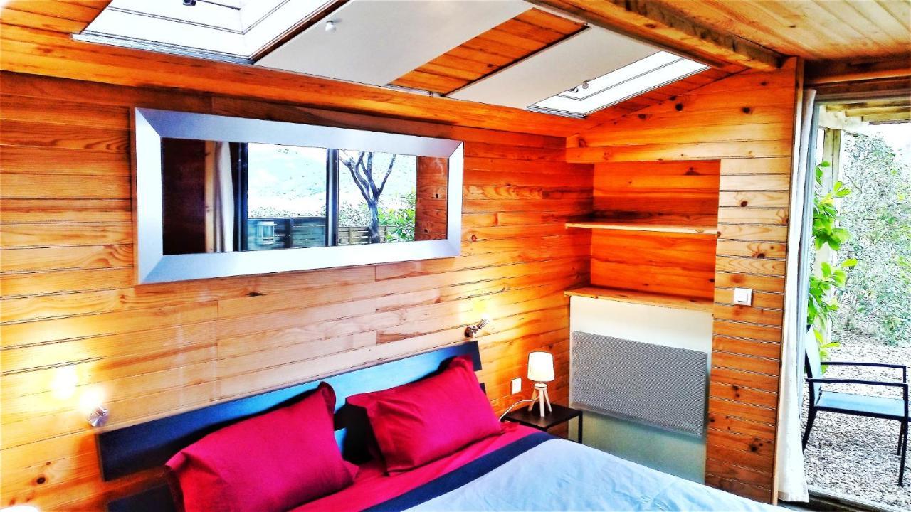 Studio 32M2 - Dans Propriete Avec Vue Imprenable Sur Le Lac Du Salagou Liausson ภายนอก รูปภาพ